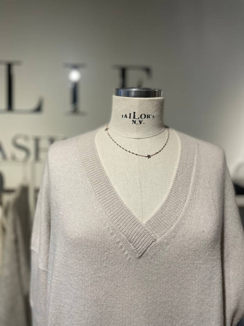 Nicole V neckline