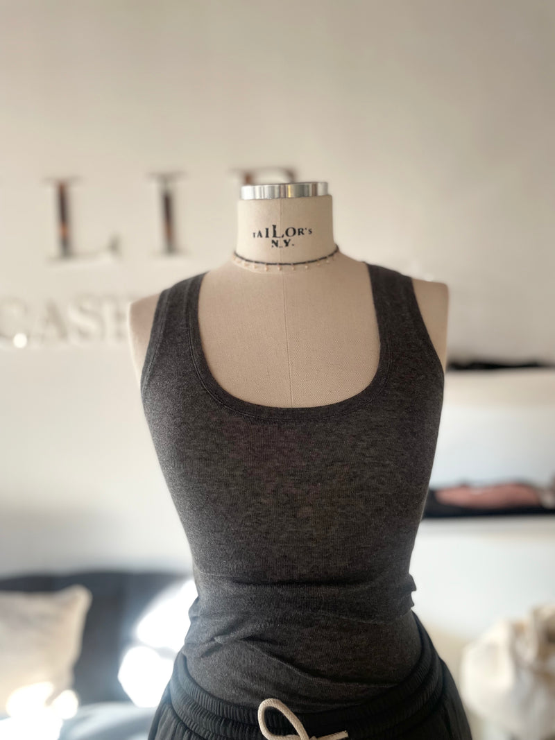 Débardeur de gaze en coton
